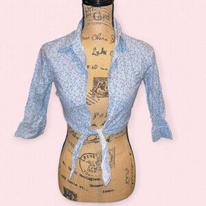 Limited Too Women's Blue Blouse